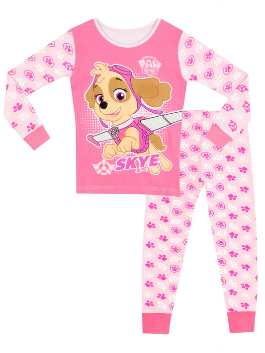 Paw Patrol Girls' Skye Pajamas Multicolored 4T